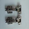 2 Pcs Stainless Steel Cabinet Door Hinges Close Quiet Wardrobe Door Concealed Hinges