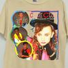 Tričko s kapelou Culture Club, Boy George, Vintage styl, Unisex bavlna