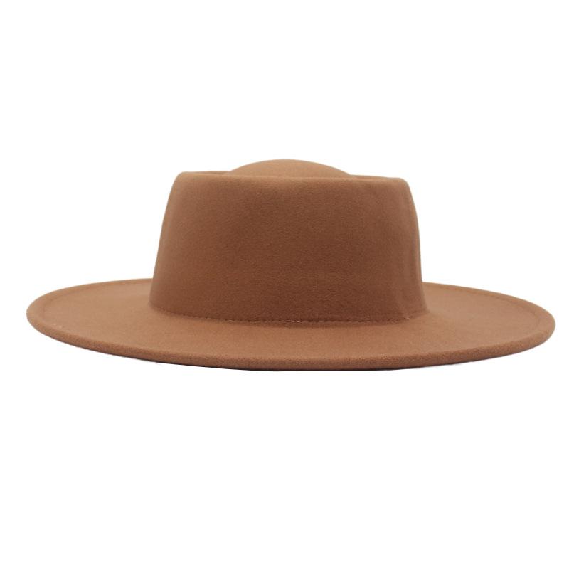 French Hat, Dome, Big Brim, Cashmere Hat For Men And Women, Woolen Hat, Jazz Top Hat.