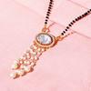 Abdesigns Diamond Mangalsutra, Gold Plated Indian Mangalsutra, Bollywood Actress Mangalsutra, American Diamond Kundan Mangalsutra