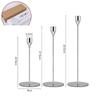 Candle Holder 1PCS Metal Electroplated Candle Holder Ornament Table Candlelight Dinner Model Room Wedding Props Home Decoration