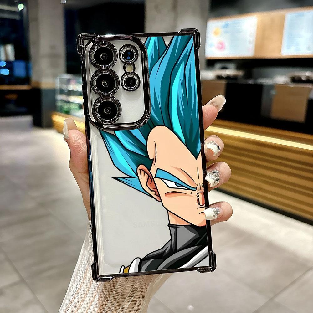 Super Saiyans Rosé Blue Goku God Funda For Samsung S26Ultra Phone Case For Galaxy S25 FE S26 S24 S23 S22 S21 Ultra Plus 5G Cover