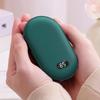 2-in-1 USB Rechargeable Hand Warmer & Charger with Digital Display