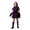 Halloween Children's Costume Purple Witch Dress Cape Vampire Girl Witch Show Costume