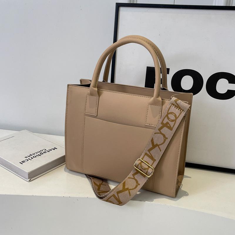 Summer Broadband Tote Bag One-shoulder Handbag Bag Light Luxury Simple Commuting Women One-shoulder Crossbody Bag Women