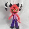 Animation HELLUVA BOSS THE CIRCUS Plush Toy Evil Boss Demon Doll Compared To Prince Leeds