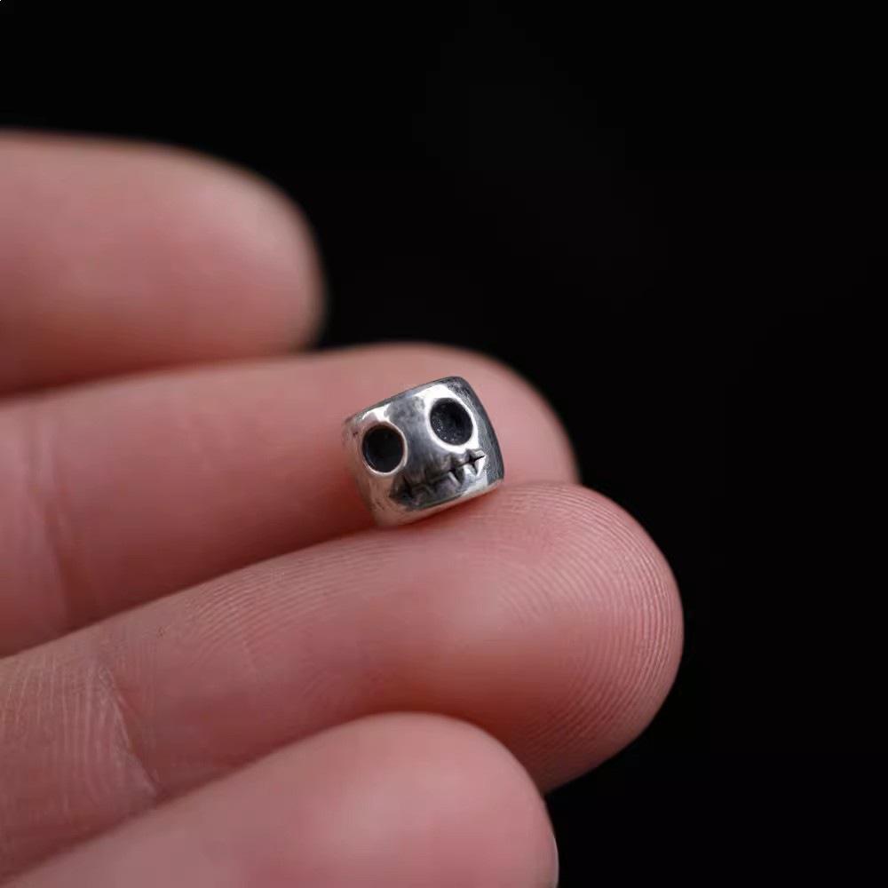 Mini Tibetan Skull & Forest Spacer Beads for Waist Beads & Wenwan Bracelets 6.6mm