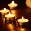 White Tealight Candles Elegant Tea Lights for Decor and Favors