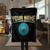 Custom Name Manchester City2 Flannel Blanket, High quality Comfortable for All Seasons, Home Decor, Warmth and Comfort