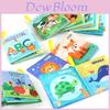 Baby Early Education Farm Animal Hand Book Tear-resistant Cognitive Baby Cloth Book