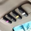 1 Pièce Porte-Lunettes de Voiture Support Pare-Soleil Clip Porte-Lunettes de Soleil Support Strass Portable Lunettes de Soleil Clip Cristal Décoration