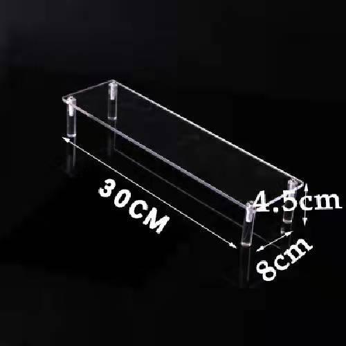 Clear 1-6 Tier Acrylic Display Stand for Funko Figures, Cupcake, Cosmetics, Perfume,Blind Box Display Riser Rack Dessert Shelf