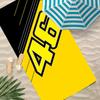 Sport Moto GP Towel Polyester Beach Towel Quick Dry Sand Free Bath Towel for Summer Pool Travel Vacation