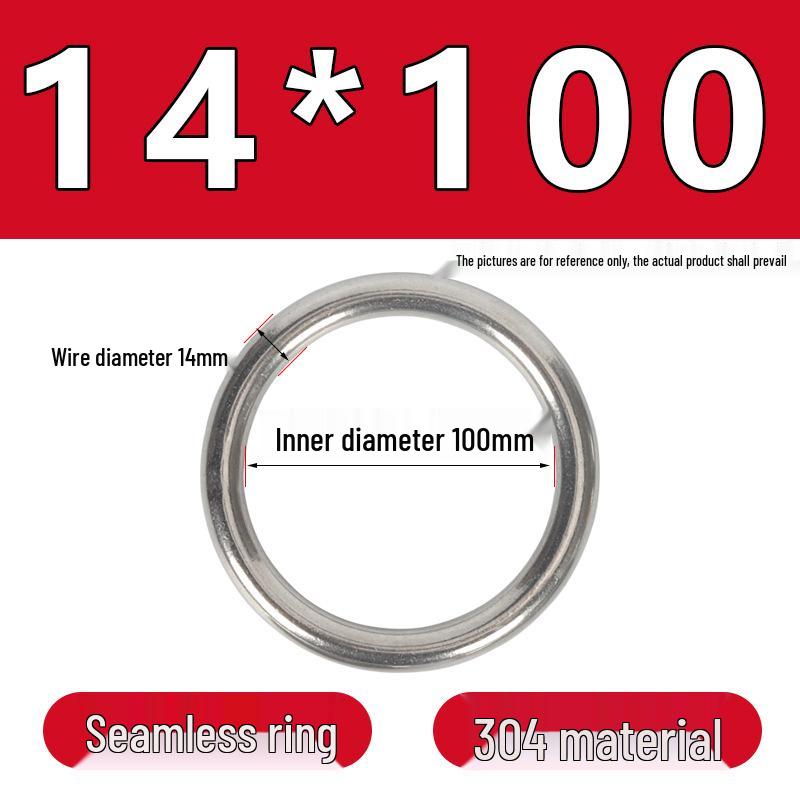 Stainless Steel Seamless O-Ring: Corrosion-Resistant Accessory for Handbags and Pet Gear