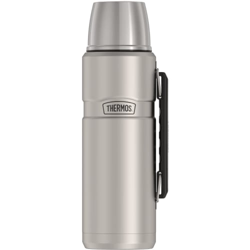 

[Top-ranked insulated, stylish water bottle] Thermos Stainless King 1.2L Silver (Thermos Stainless King 40-Ounce Beverage Bottle, Stainless Steel)