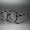 KAMMPT Vintage Round Glasses Fashion Retro Blue Light Blocking Eyeglasses Trendy Stylish Design Candy Color Rim Optical Frames