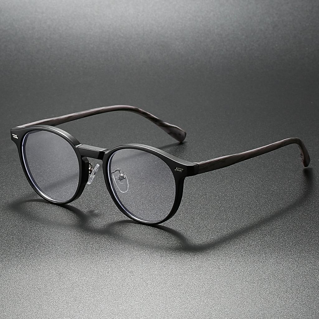 KAMMPT Vintage Round Glasses Fashion Retro Blue Light Blocking Eyeglasses Trendy Stylish Design Candy Color Rim Optical Frames