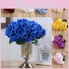 Beautiful 5 Heads Artificial Hydrangea Flower Arrangement For Home And Wedding Use
