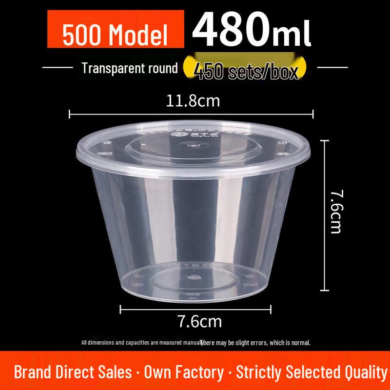 Disposable Rice Bowl with Lid