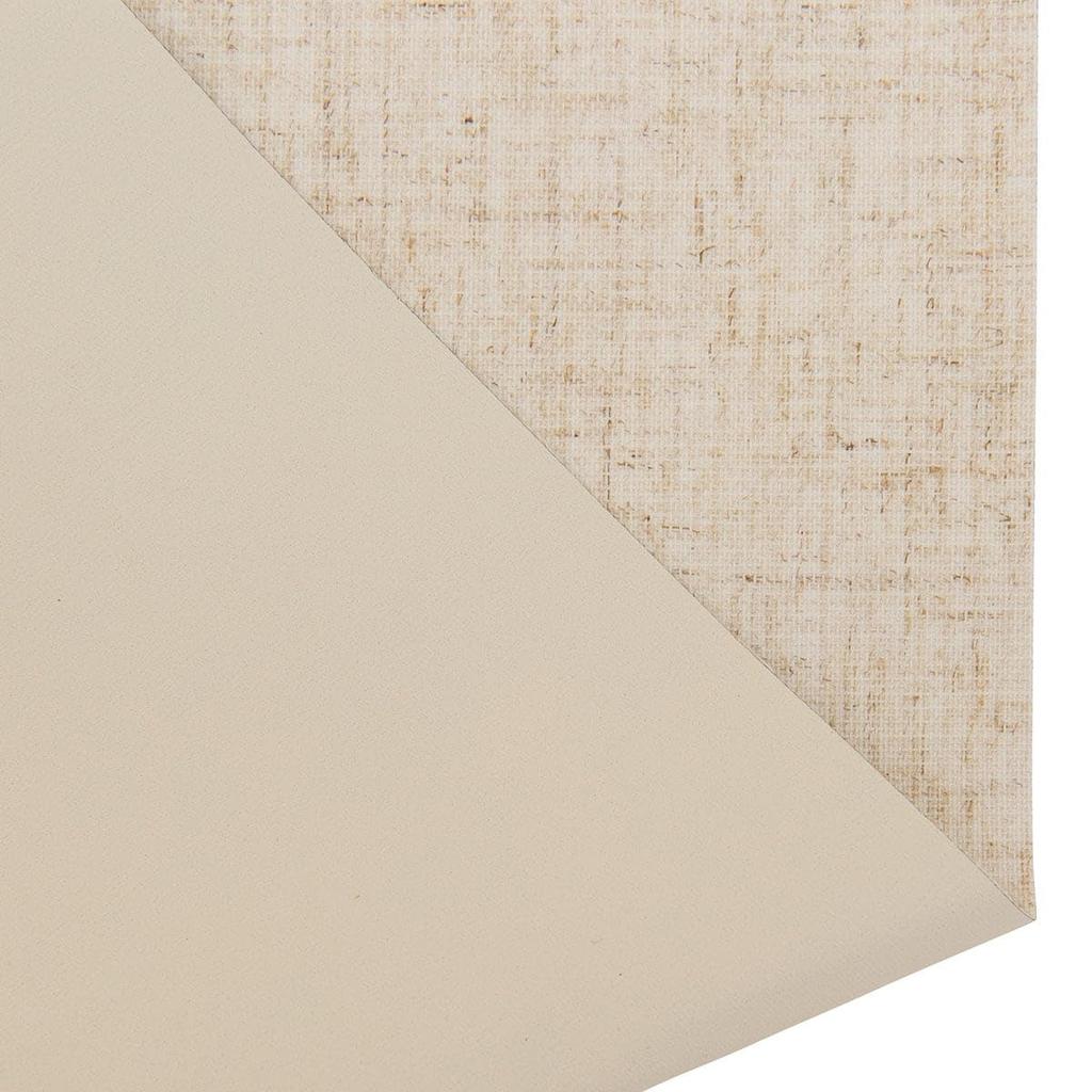 Nitori (NITORI) Reps Linen Blackout Roller Blind, 30cm Wide x 180cm Long, Ivory, 7430581