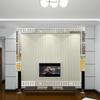 10Pcs 5x5CM   Waist Line Mirror Sticker Modern Acrylic Wall Stickers for Living Room