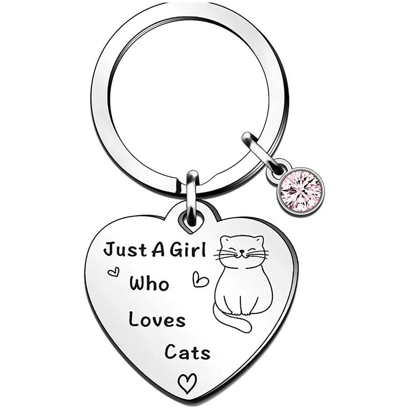 Keychain Steel Stainless Keyring Christmas Friendship Gifts Backpack Pendant