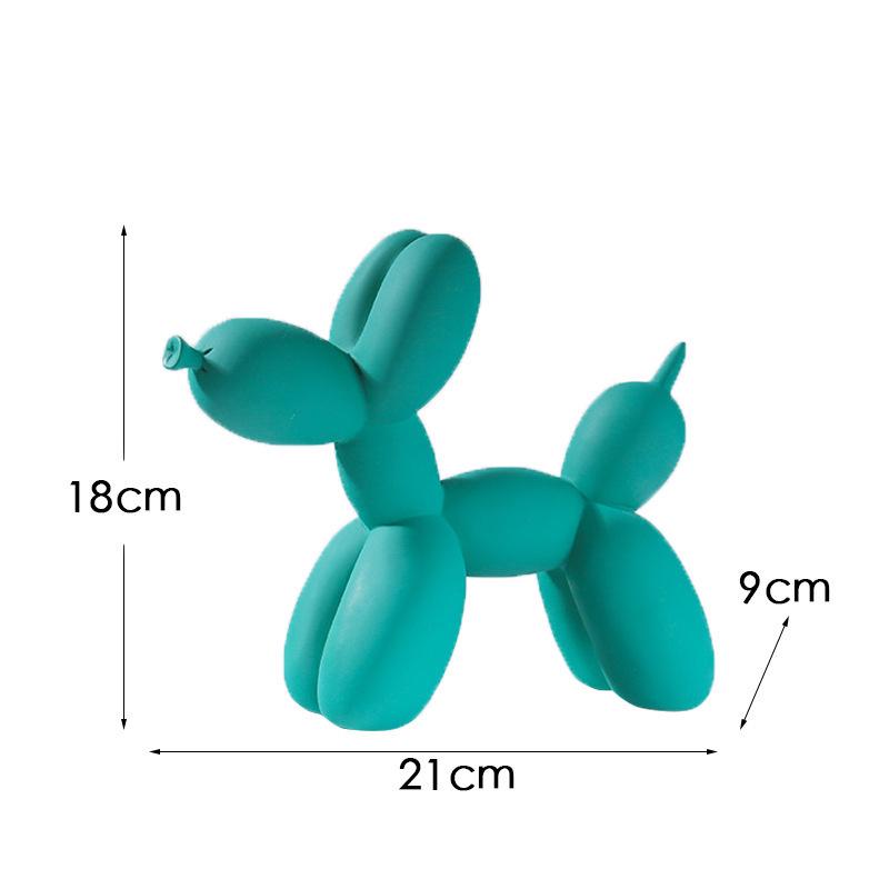 

Nordic Colorful Graffiti Balloon Dog Resin Ornament for Home Decor