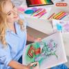Shuttle Art Colored 172 Colored Color Pen Adult Coloring Metallic Illustration Paper For Kindergarten Entrance Gift Pencils, Colors, Oil-based
