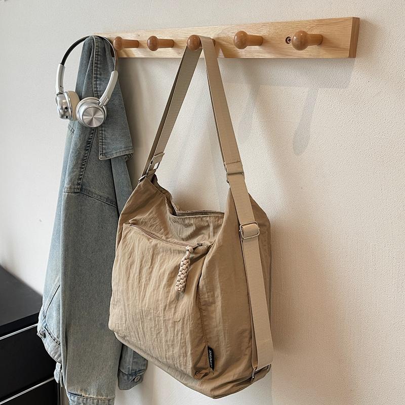 Large Capacity Bag Women's Shoulder Crossbody Bag Commuter Lightweight Tote Bag