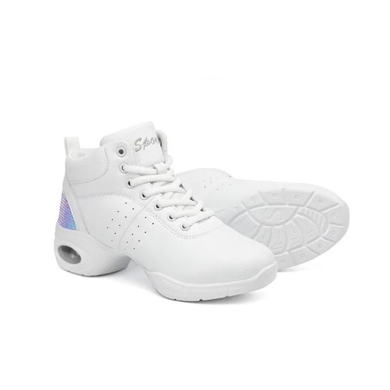 Scarpe da Ballo Donna Ragazze Moderne Suola Morbida Jazz Sneakers Traspiranti Leggere Scarpe da Ballo Fitness Sport