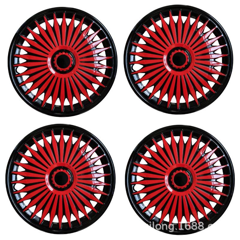 Iron Steel Rim Hubcap Wheel Cover: 12-17 Inch Decorative, Modified, Large.