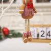 Christmas gingerbread man hanging ornaments long-legged gingerbread man doll mini gingerbread man pendant Christmas