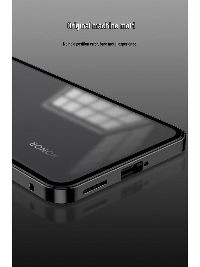 Metal Bumper Frosted Phone Case for Honor GT Pro