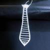 Rhinestones Necktie Female Party Decoration Tie Casual Trendy Wedding Party Tie for Weddings and Event