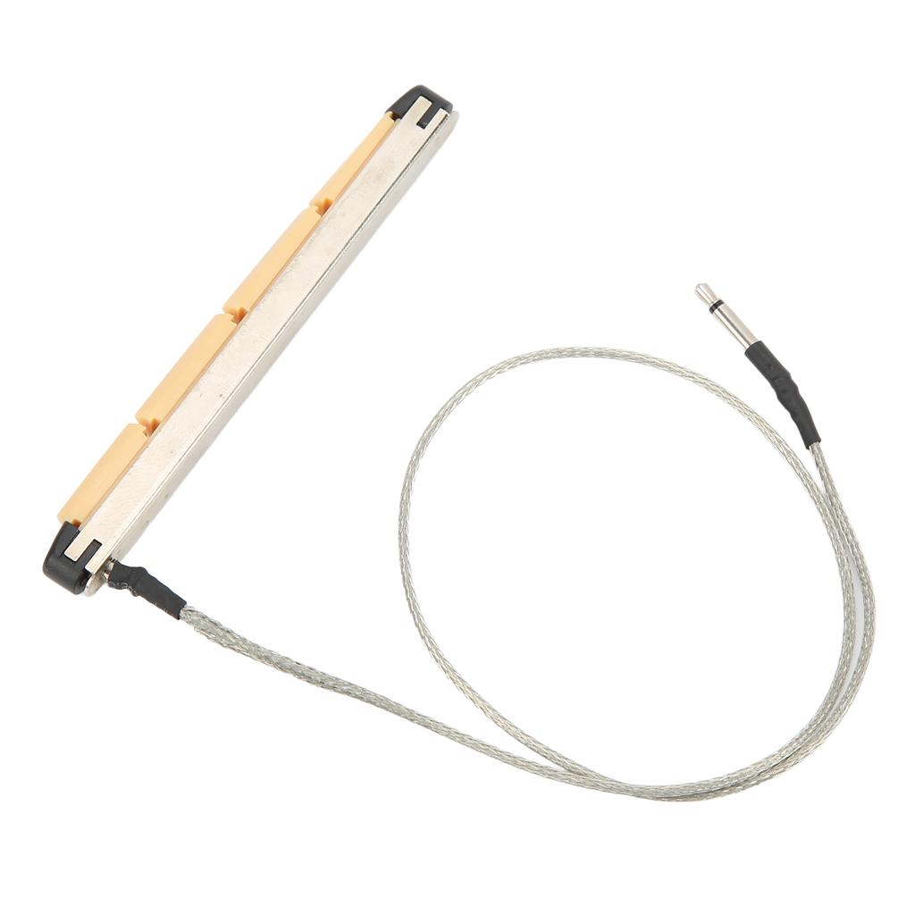 Under Saddle Transducer Piezoelectric Pickup Replacement for 4 String Acoustic Bass Guitar