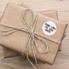 Craft Wedding Decor Cookie Bags Party Sealing Tag Thank You Gift Paper Stickers Package Label