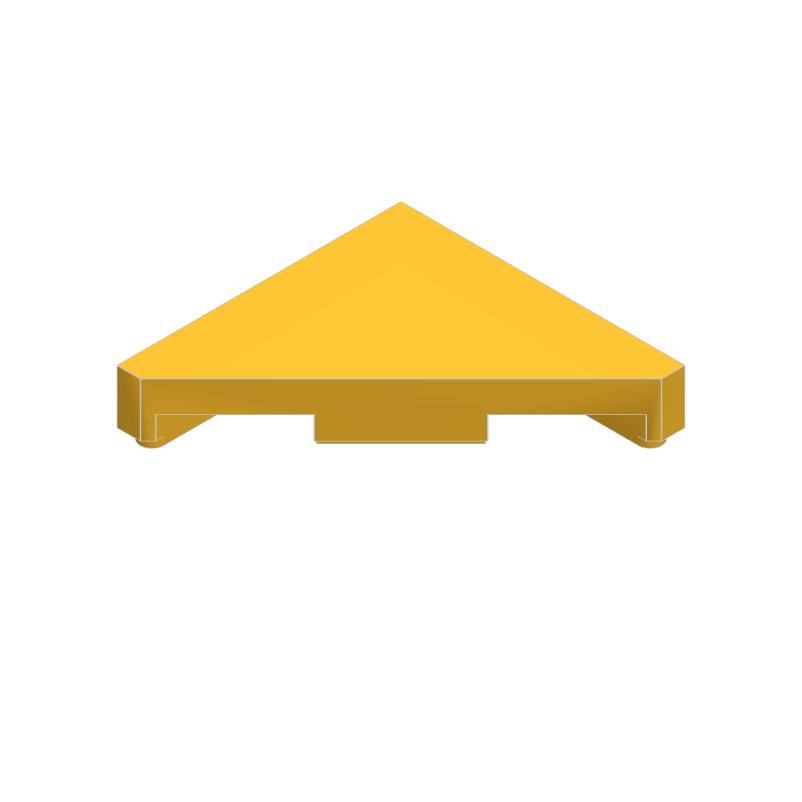 50g/200PCS 35787 Special Tile Modified 2x2 Aperture Free Triangular Block Moc Compatible with Brick DIY Toy
