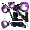 BDSM Restraint Sets, Female Sex Toys Handcuffs, Gags, Blindfolds, Whips, Restraint Straps, Nipple Clamps Adult Game Accessories,