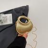 New Ladies Acrylic Crescent Evening Mini Shoulder Bag - Elegant Dazzling Color Handbag