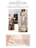 Cherry Print Ice Silk Bathrobe for Women - Summer Breathable, Stylish, Long Sleeve Tie-Up Pajamas