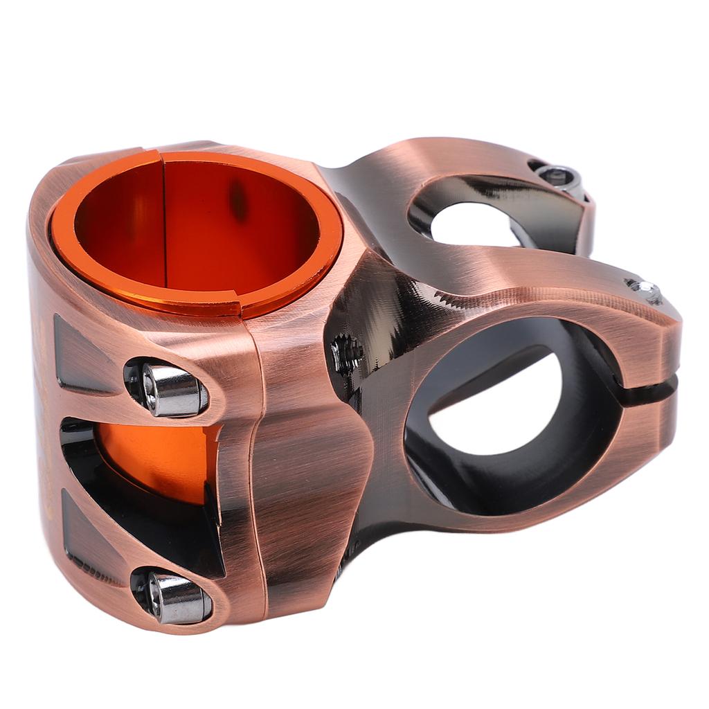 Mountain Bike Short Handlebar Stem 0 Degree Hollow Aluminum Alloy   Stem Part