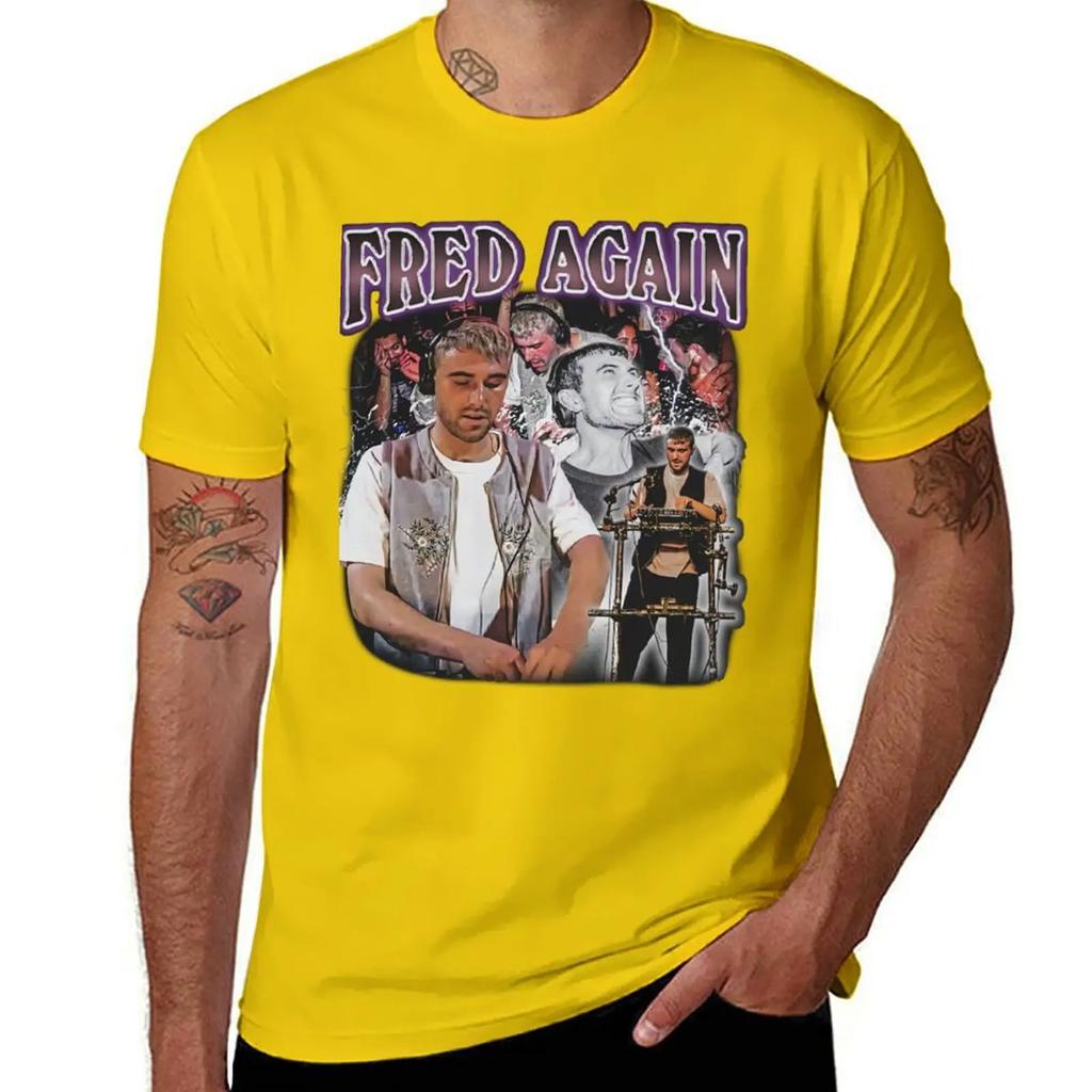 Fred Again Vintage T-Shirt oversized für einen Jungen Sweatshirts, Herren