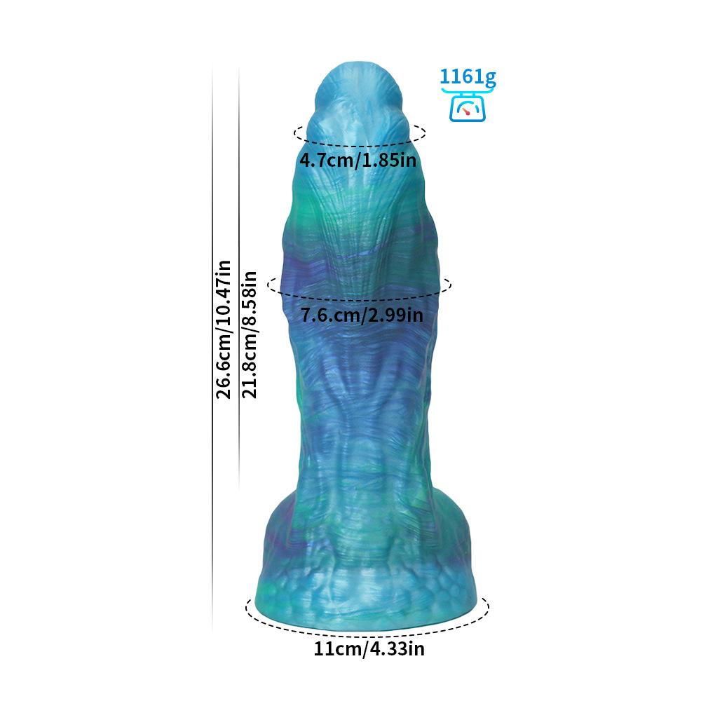 Dildo per adulti a forma di erotico, per stuzzicare la ghiandola prostatica anale, massaggiatore per la decompressione, giocattoli sessuali in silicone morbido, tappi anali