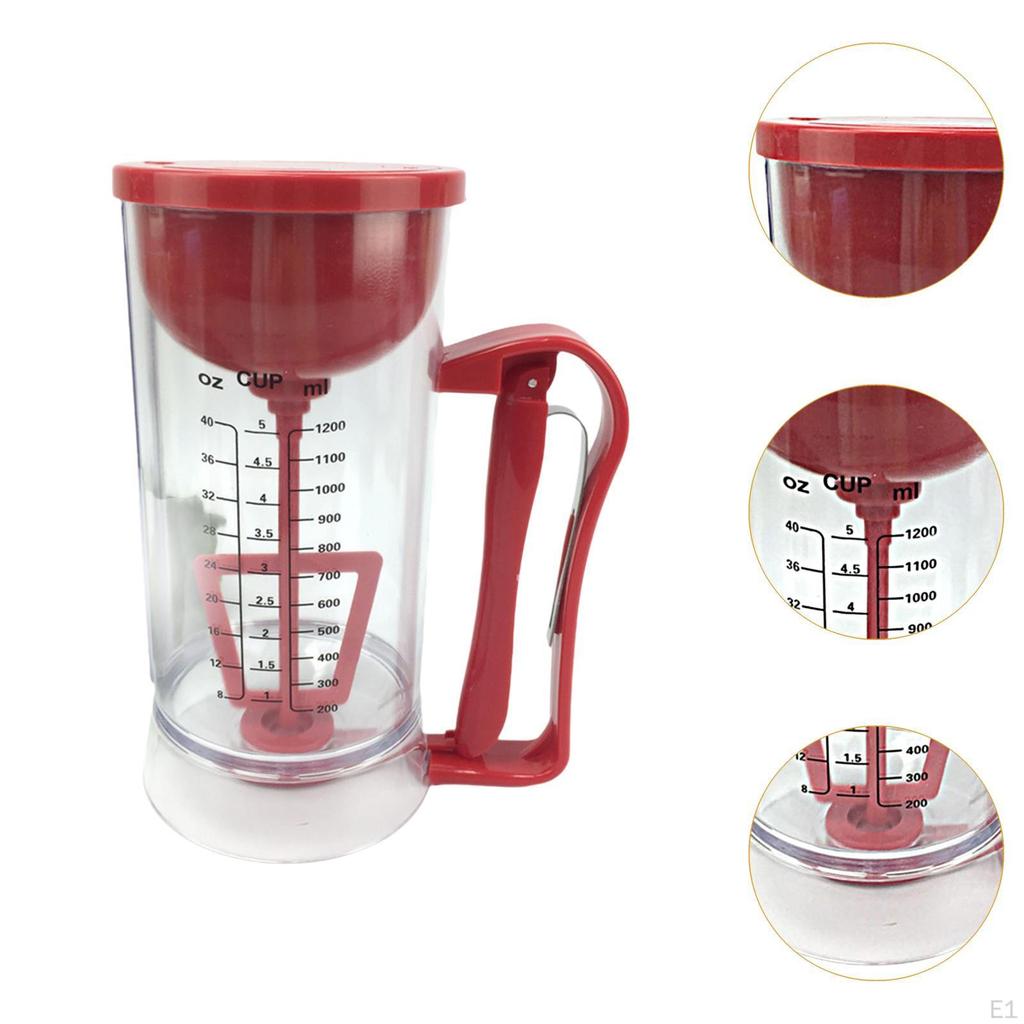 Batter Dispenser with Scale Separator Funnel for Cookie Muffins Cakes