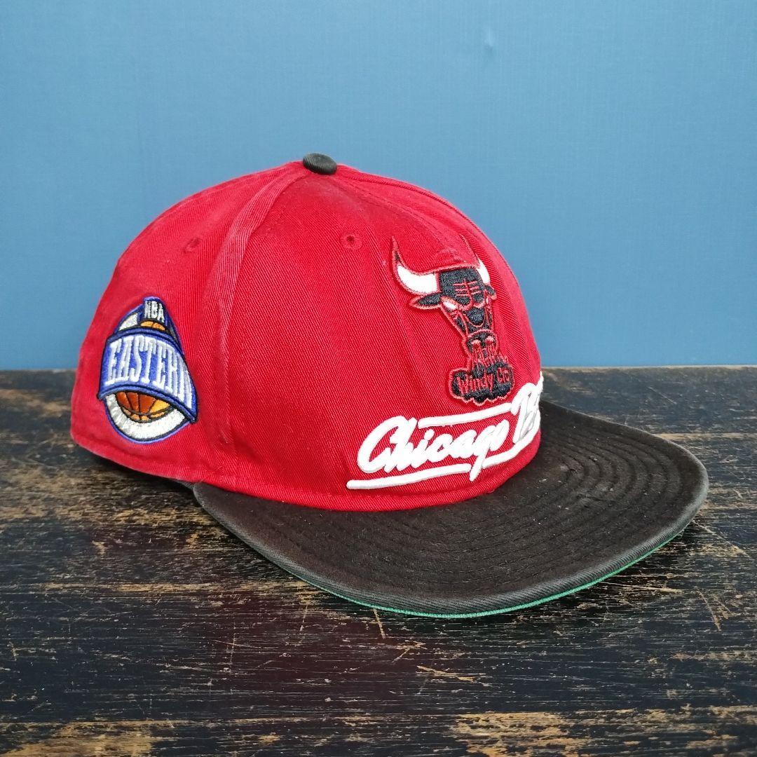 Used USA Vintage New Era Chicago Bulls Baseball Cap NBA