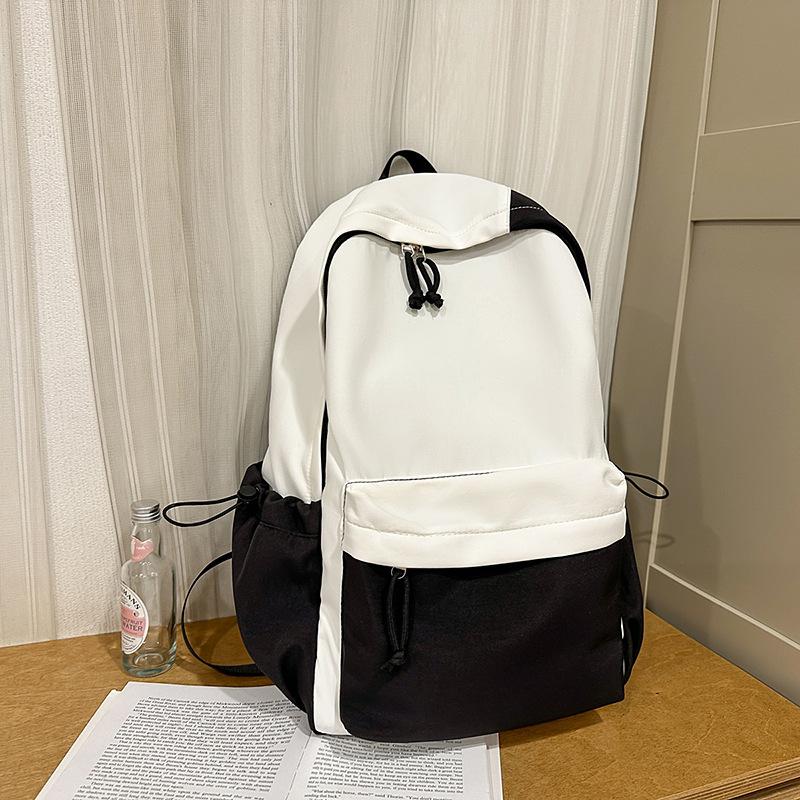 

School bag new high-value fresh and sweet girl heart backpack contrasting color primary and secondary school students backpack