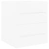 Vidaxl Cabinet with Built-in Sink, White, Wood-based Material