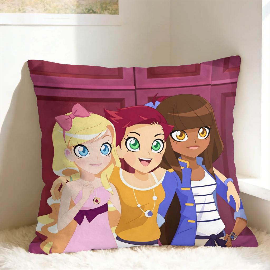 L-lolir-Rock Rock Anime Pillow Case Comfy Pillow Cover For Sofa Home Decor Cute Funny Pillowcases