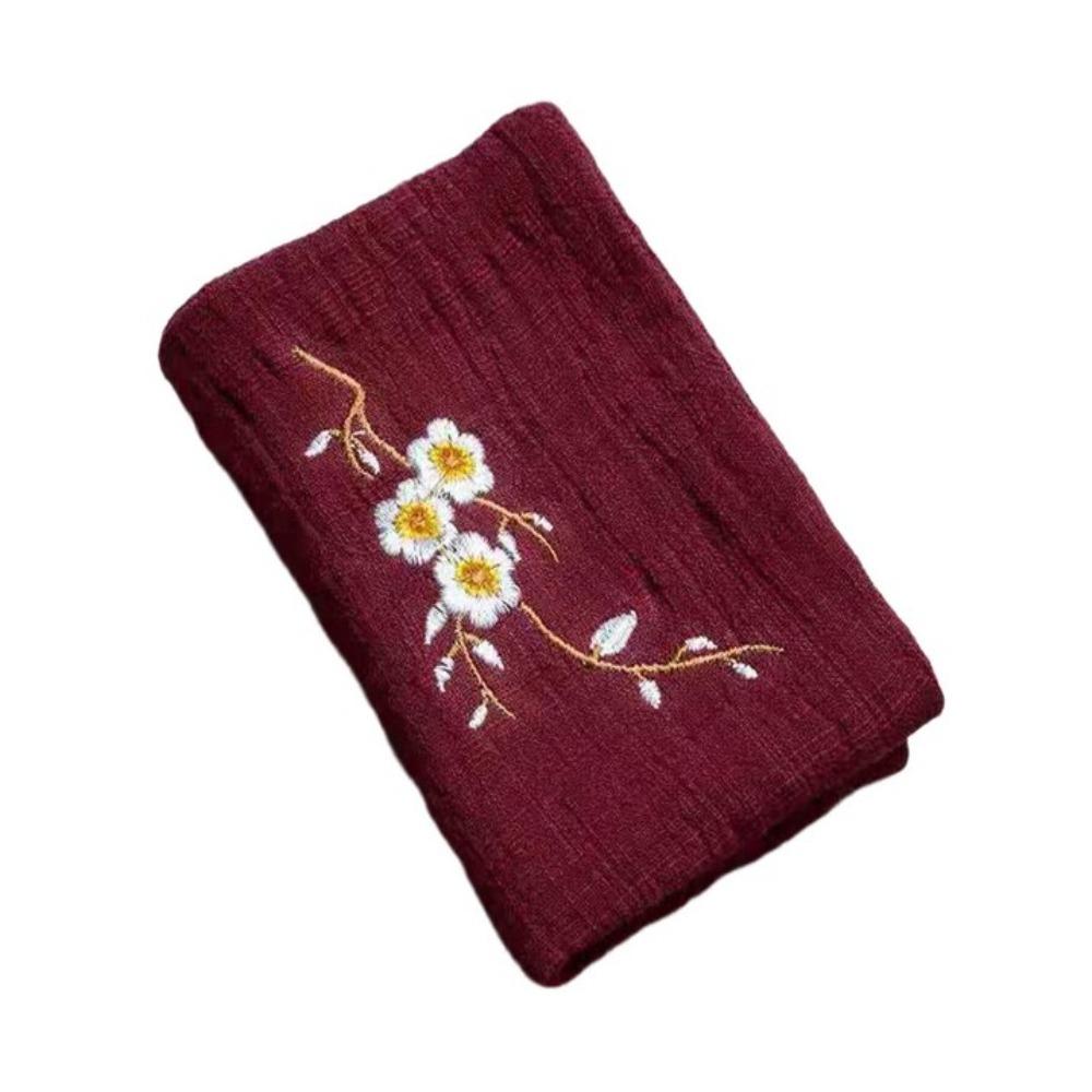 Embroidery Cleaning Rag Cotton Cotton and Linen Tea Towels Portable Tea Cloth
