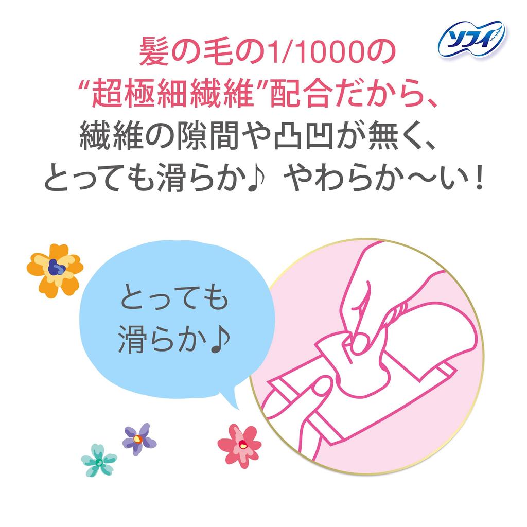 Sofy Delicate Wet Flushable 6 Sheets X 2 Packs Type,